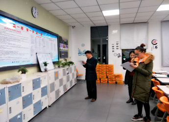 我校开展班级文化建设评比活动